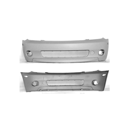 2004-2005 Scion XA Front Bumper - SC1000101-Partify-Painted-Replacement-Body-Parts