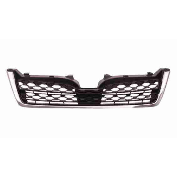 Subaru Forester CAPA Certified Grille Matte Dark Gray With Chrome Moulding 2.5L - SU1200154C
