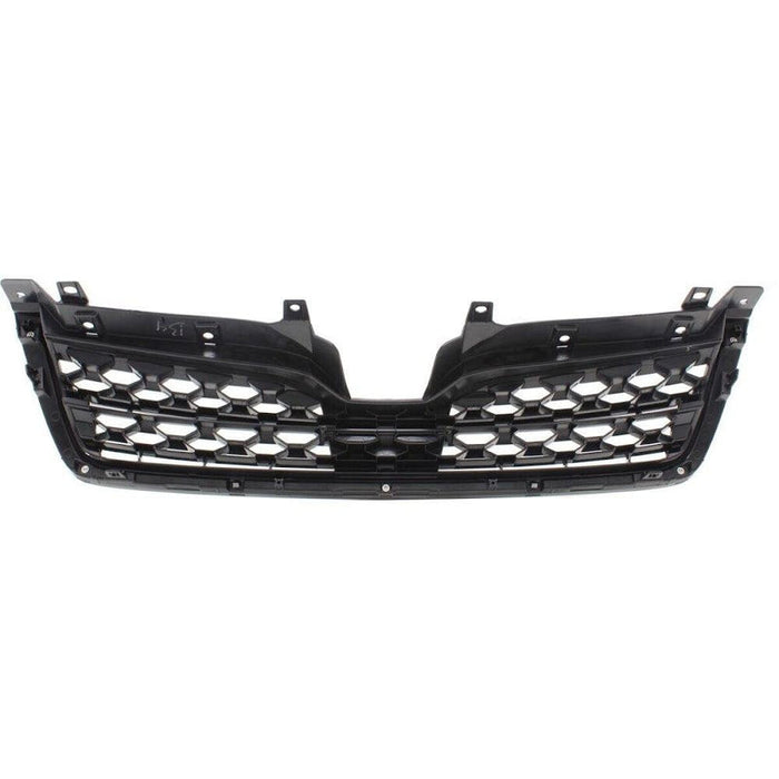 2014-2016 Subaru Forester Grille 2.5L Matte Dark Gray With Painted Gray Moulding - SU1200167-Partify-Painted-Replacement-Body-Parts