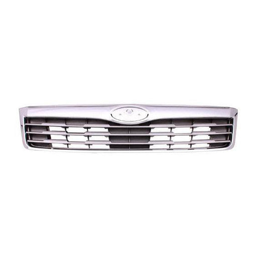 2009-2010 Subaru Forester Grille Chrome/Gray - SU1200141-Partify-Painted-Replacement-Body-Parts