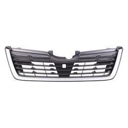 Subaru Forester OEM Grille Matte Black With Silver Moulding Base/Premium Model - 91121SJ100