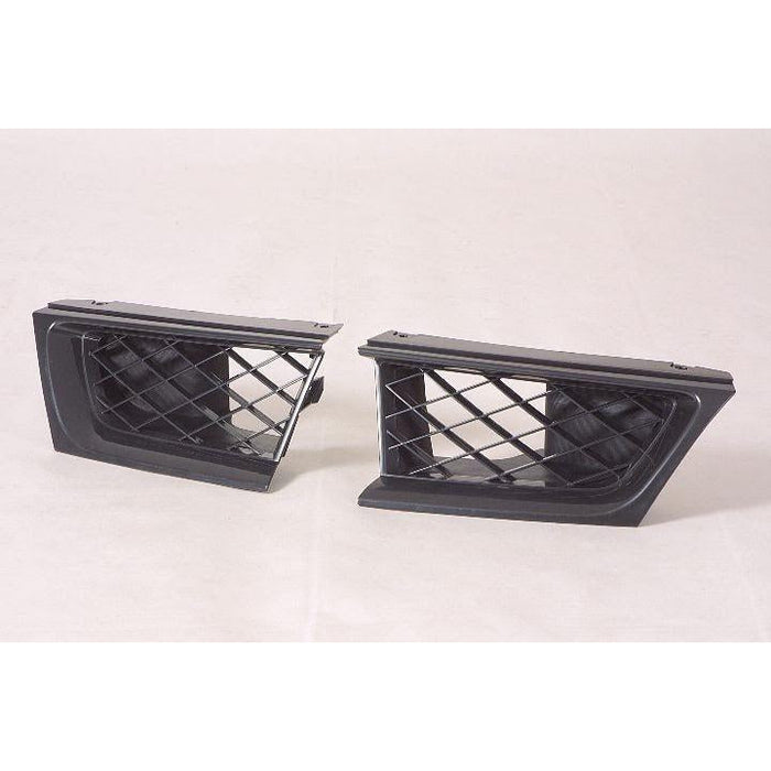 Subaru Impreza CAPA Certified Grille Driver Side Outer Matte Black Expt Outback - SU1200135C