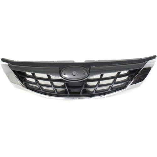 Subaru Impreza CAPA Certified Grille Gray - SU1200137C