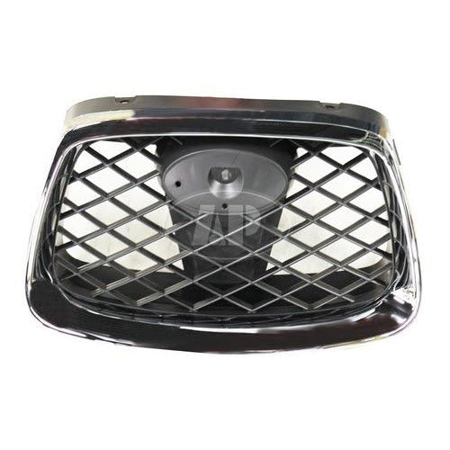 Subaru Impreza OEM Grille Center Matte Black With Chrome Moulding - 91121FE201