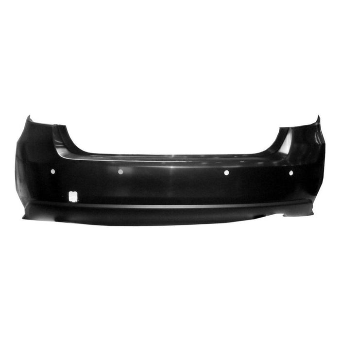 Subaru Impreza Sedan CAPA Certified Rear Bumper With Sensor Holes - SU1100184C