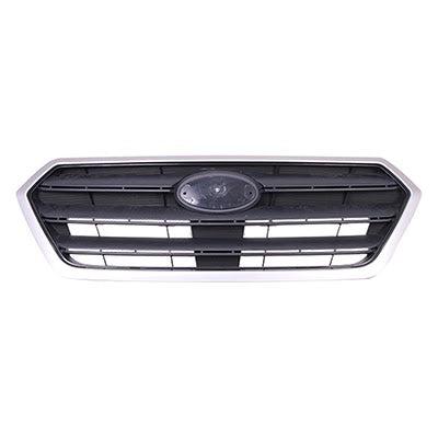 Subaru Legacy OEM Grille Matte Dark Gray With Silver Gray Moulding - 91121AL13A