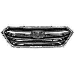 Subaru Outback CAPA Certified Grille Dark Gray With Chrome Moulding/Frame - SU1200172C