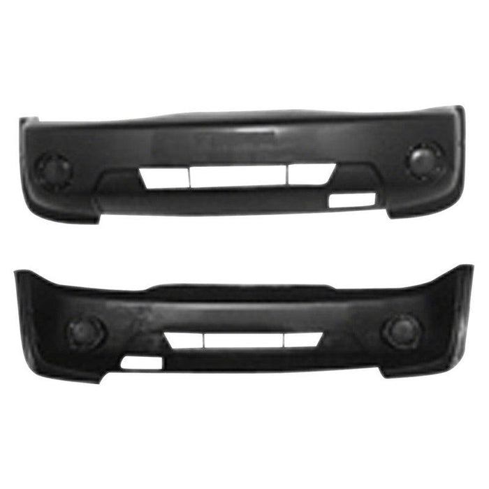 Suzuki XL7 CAPA Certified Front Bumper Without Fog Light Holes - SZ1000126C