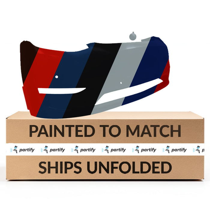 Tesla Y CAPA Certified Front Bumper W/ Park Assist Sensor Holes - TA1000102C