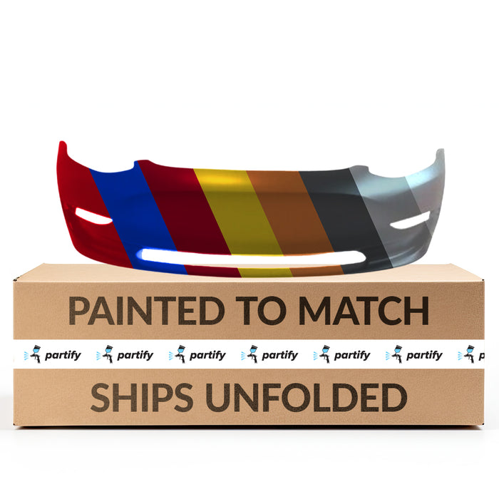 Tesla 3 Front Bumper W/O Park Assist Sensor Holes - TA1000104