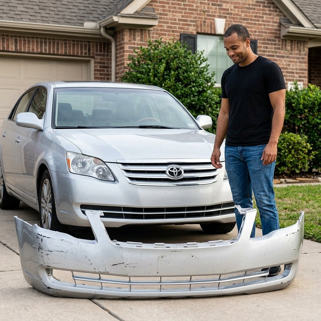 2005-2007 Toyota Avalon Front Bumper With Fog Lights - TO1000307