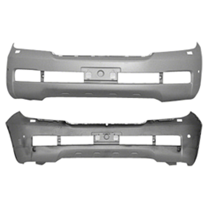 Toyota Land Cruiser Front Bumper W/Parking Sensors W/Headlamp Washer - TO1000341