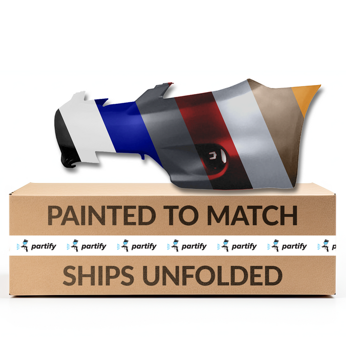 Toyota Matrix Base/XR/XRS CAPA Certified Front Bumper Without Spoiler Holes - TO1000346C