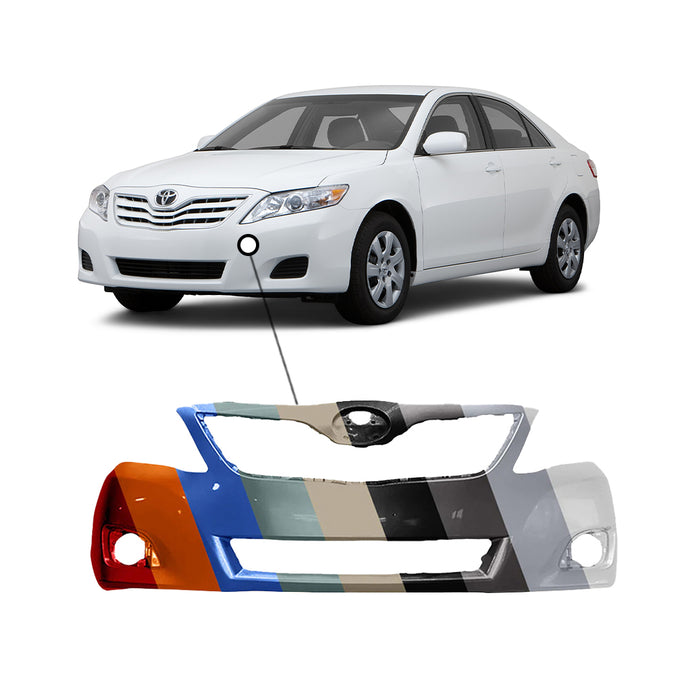 JX Front Bumper Grille Set For Toyota Camry 2010-2011 – Upper & Lower, 6pcs, Black+Chrome