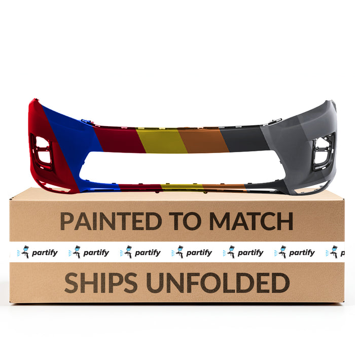 Toyota Highlander Hybrid/Hybrid Limited CAPA Certified Front Bumper - TO1000375C