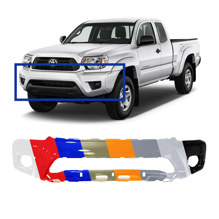 Toyota Tacoma Front Bumper Without Bumper Extension Holes - TO1000384