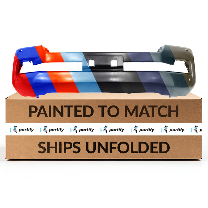 Toyota Land Cruiser OEM Front Bumper With Sensor Holes & With Headlight Washer Holes - 521196B948