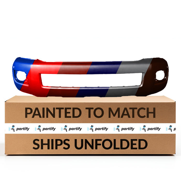 Toyota Sequoia CAPA Certified Front Bumper With Sensor Holes - TO1000421C