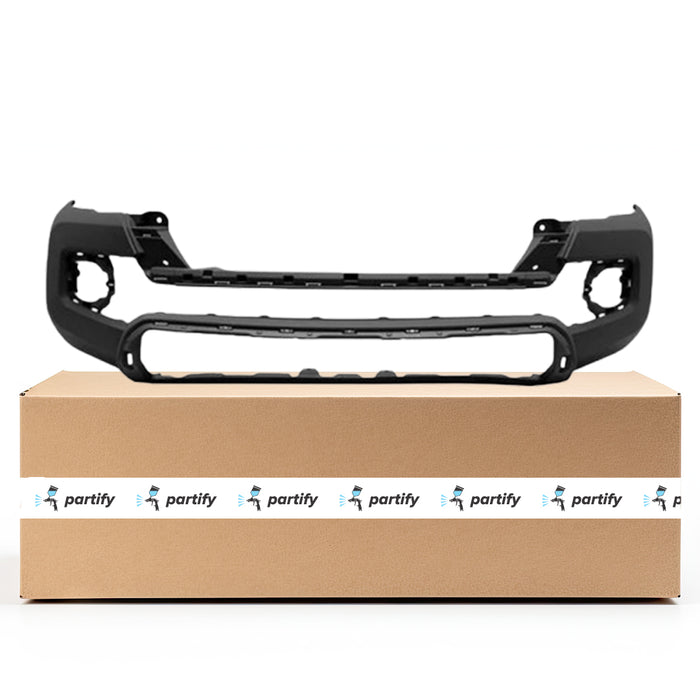 Toyota Tacoma Front Bumper W/O Fender Flare Holes Textured - TO1000426