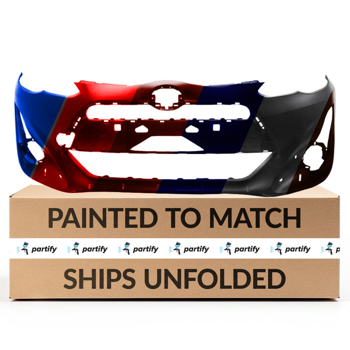 Toyota Prius C OEM Front Bumper With Spoiler Holes - 5211952999