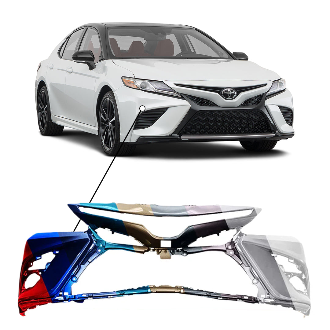 2018-2020 Toyota Camry SE/XSE Front Bumper With Sensor Holes