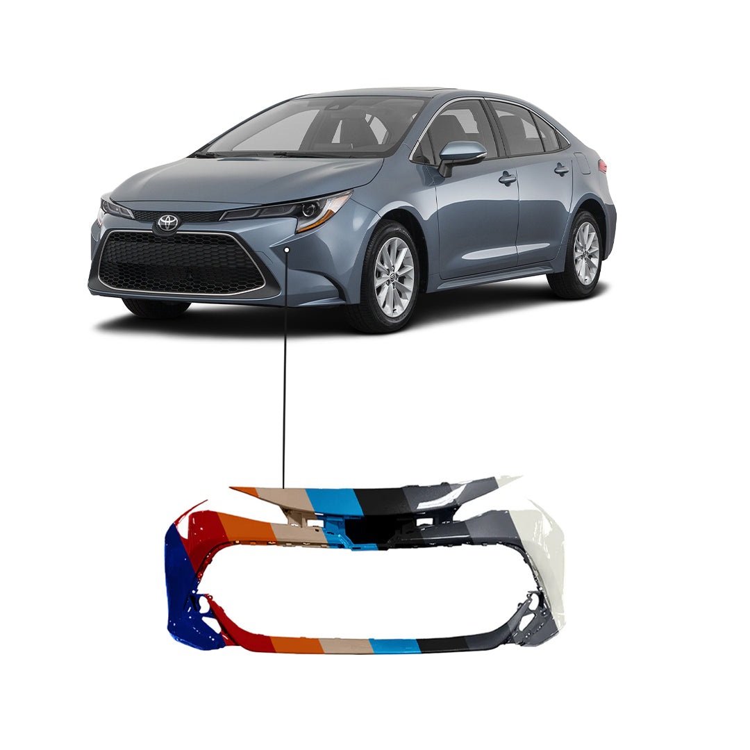 ぽっぽ Toyota Corolla Hatchback OEM Front Bumper - 5211912994 — Partify