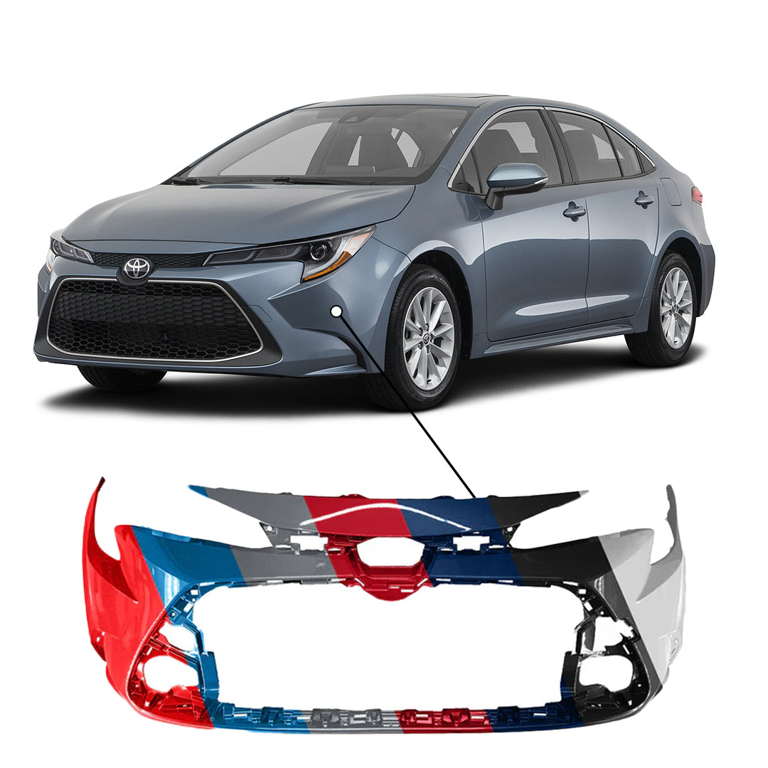 2020-2023 Toyota Corolla Japan L/LE/XLE Sedan Front Bumper