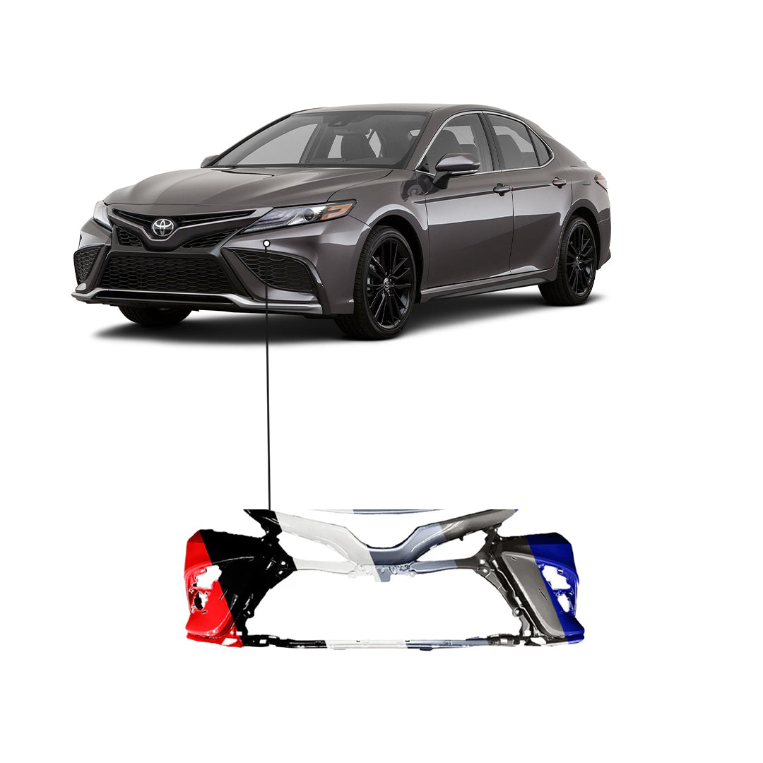 2021-2023 Toyota Camry SE/XSE Non TRD Front Bumper Without Sensor