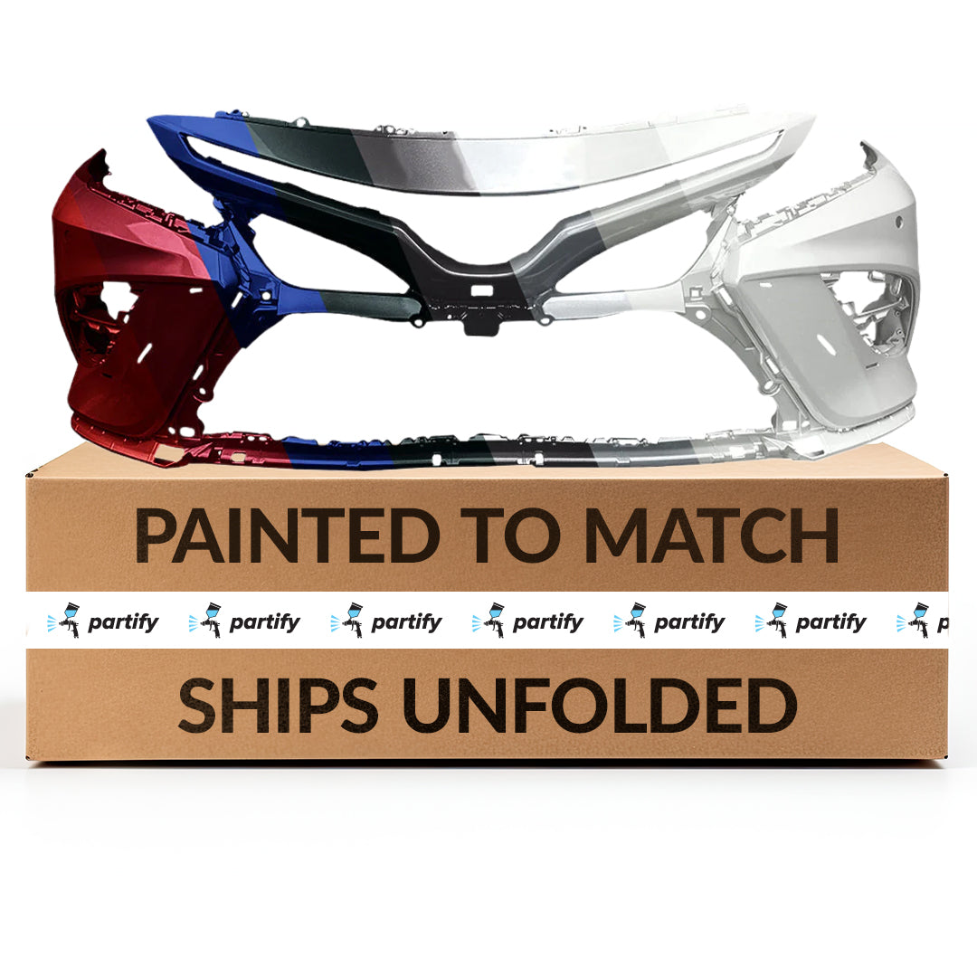 2021-2022 Toyota Camry XSE Non TRD Front Bumper With Sensor Holes