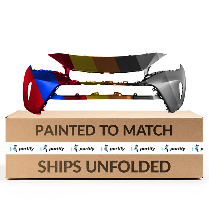 Toyota Venza CAPA Certified Front Bumper Without Sensor Holes - TO1000476C