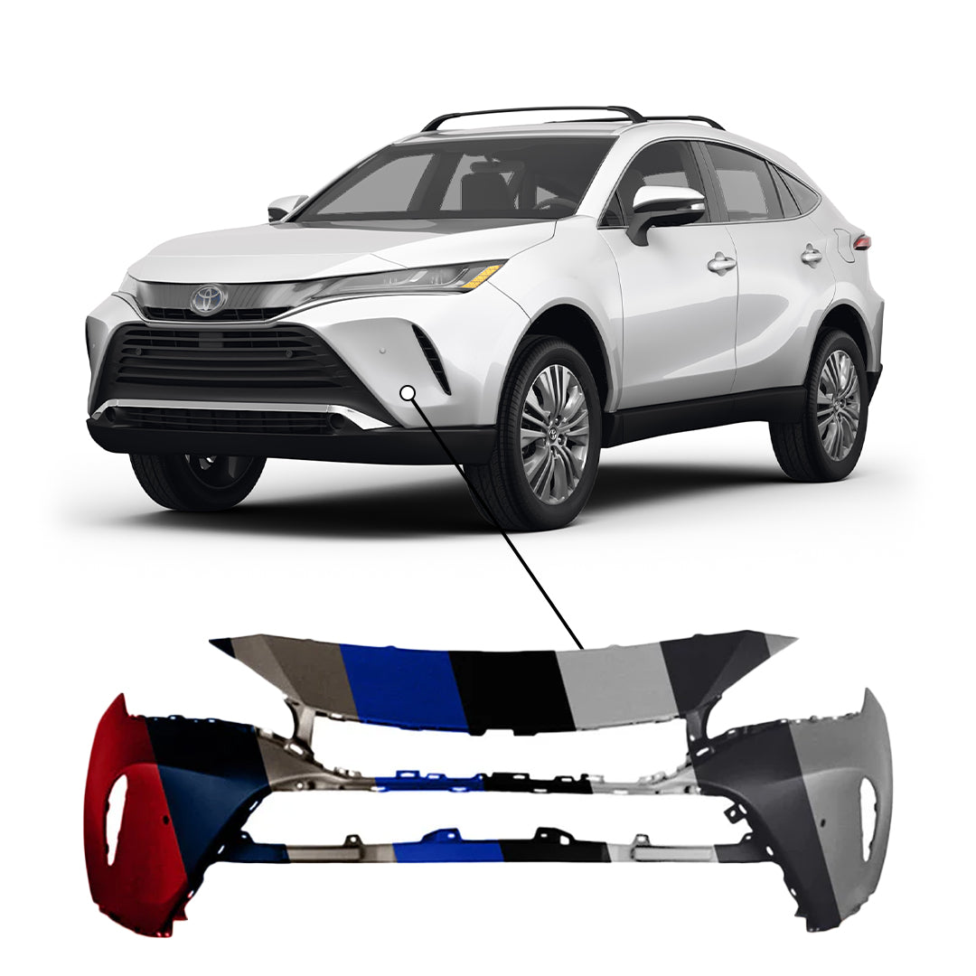 2021 Toyota Venza Front Bumper With Sensor Holes - TO1000477 — Partify