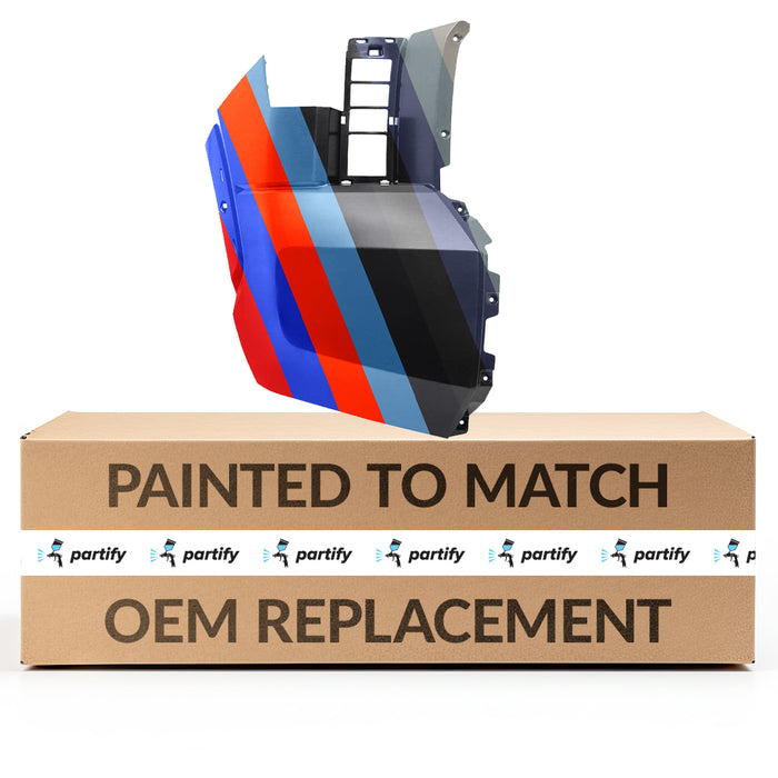 Toyota Tundra 4WD Front Passenger Side Bumper Without Sensor Holes & With Flare Slots - TO1017106