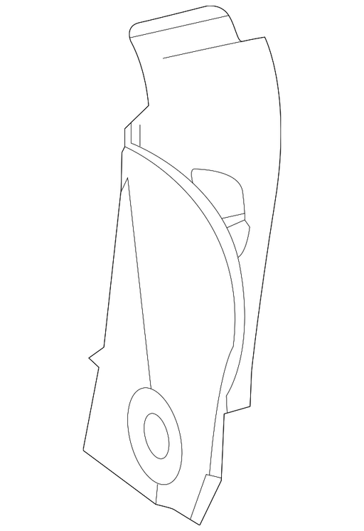 Toyota bZ4X Front Passenger Side Bumper Extension - TO1017117