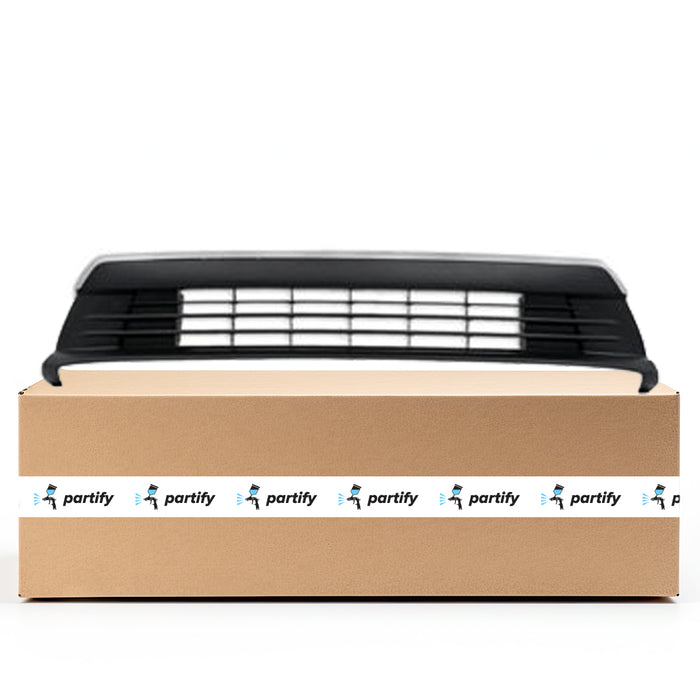 Parrilla inferior OEM para Toyota Prius Plug-in, parcialmente imprimada, con moldura cromada y sin orificio para antiniebla - 5310247080B1