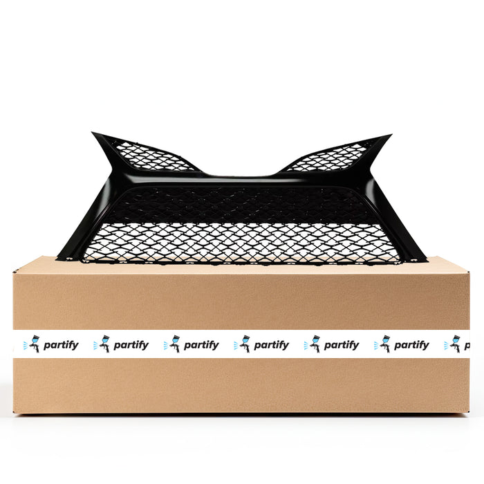 Toyota Camry Lower Grille Glossy Black Mesh Type With Sensor XLE - TO1036186