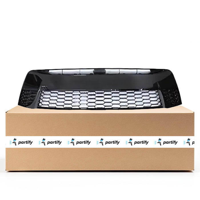 Toyota Sienna Lower Grille Painted Black With Mesh SE Model - TO1036189