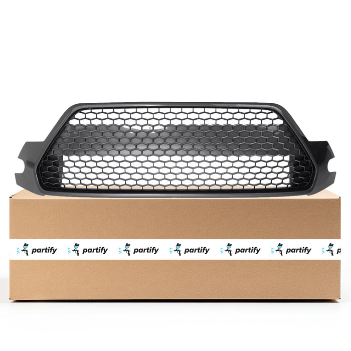 Toyota Corolla Sedan Lower CAPA Certified Grille Glossy Dark Gray Finish Se/Xse For North America Manufactured Models - TO1036206C