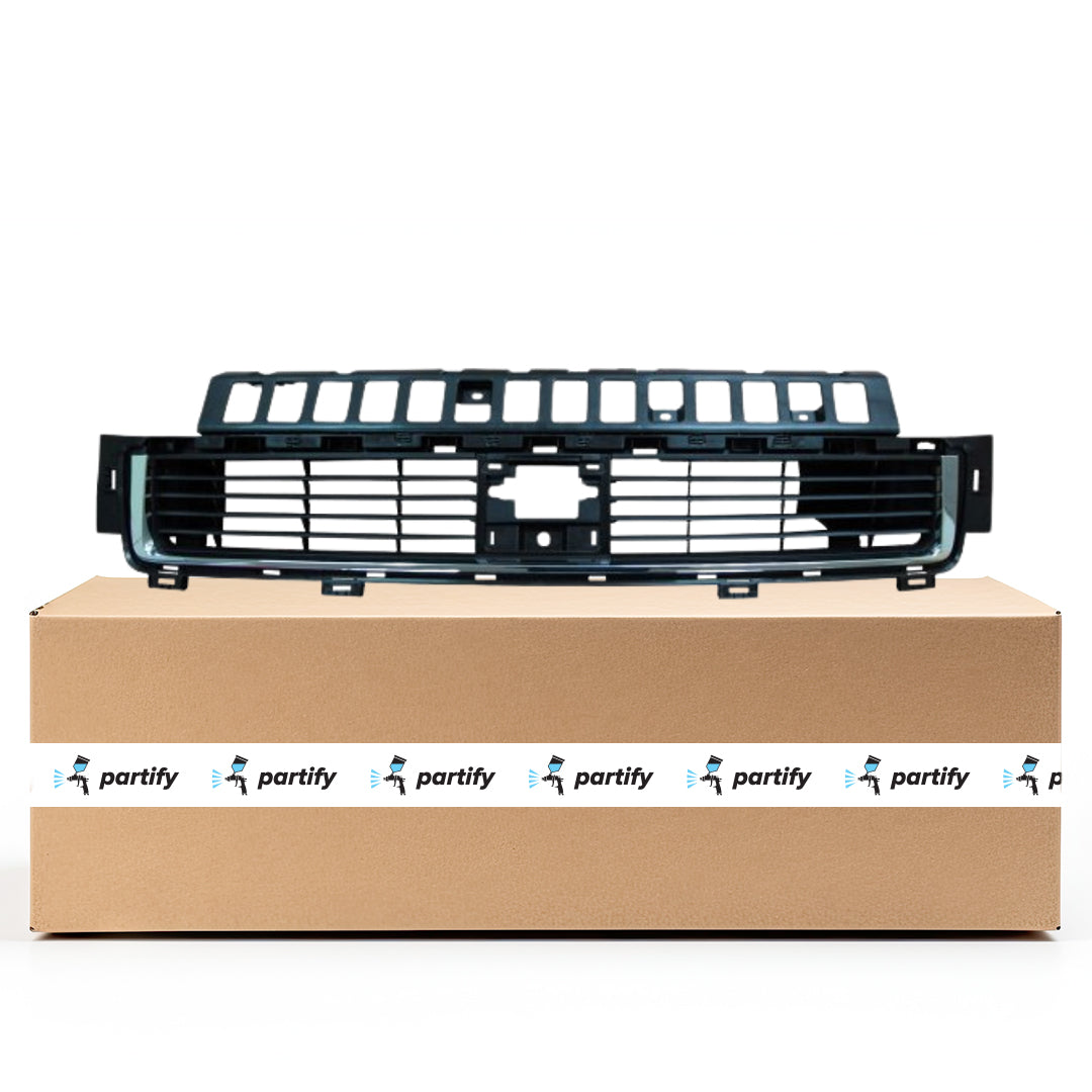 2018-2022 Toyota Sequoia Lower Grille Matte Black With Chrome