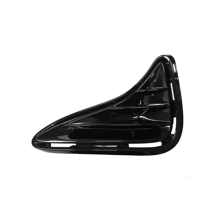 Toyota Corolla Front Driver Side Bumper Insert Gloss Black Ce/L/LE/XLE Models - TO1038201