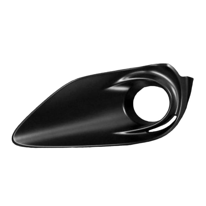 Toyota Prius C Front Driver Side Bumper Insert Fog Lamp Bezel For Use W/Fog Lamps - TO1038208