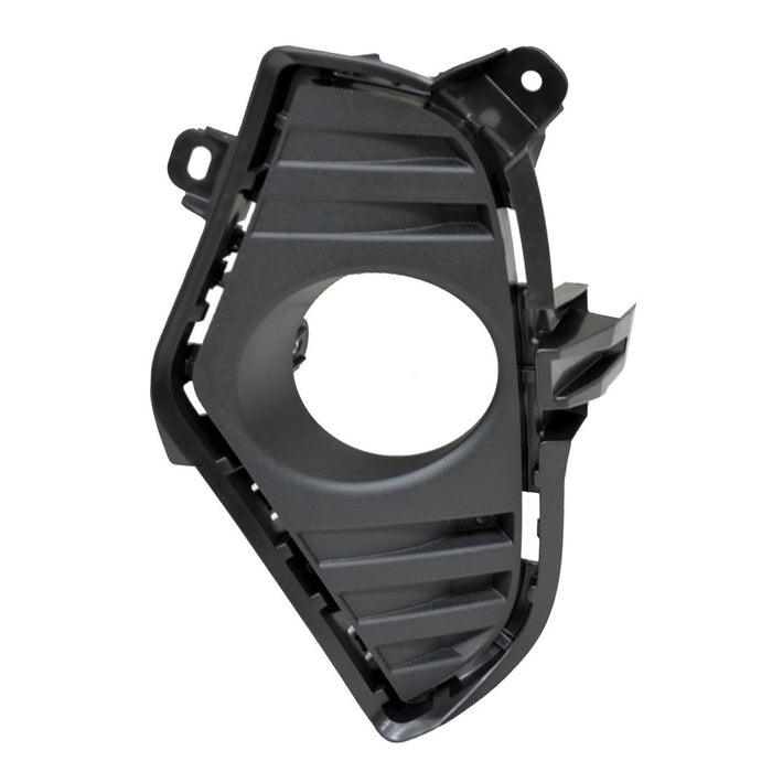 Toyota RAV4 Hybrid Limited/Hybrid XLE/XLE/XLE Premium Front Driver Side Bumper Insert Fog Lamp Bezel For Use W/Fog Lamps Matte - TO1038223