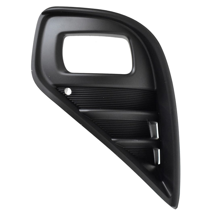 Toyota Highlander Front Driver Side Bumper Insert Fog Lamp Bezel For Use W/Fog Lamps - TO1038239