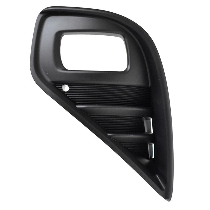 Toyota Highlander CAPA Certified Front Driver Side Bumper Insert Fog Lamp Bezel For Use W/Fog Lamps - TO1038239C