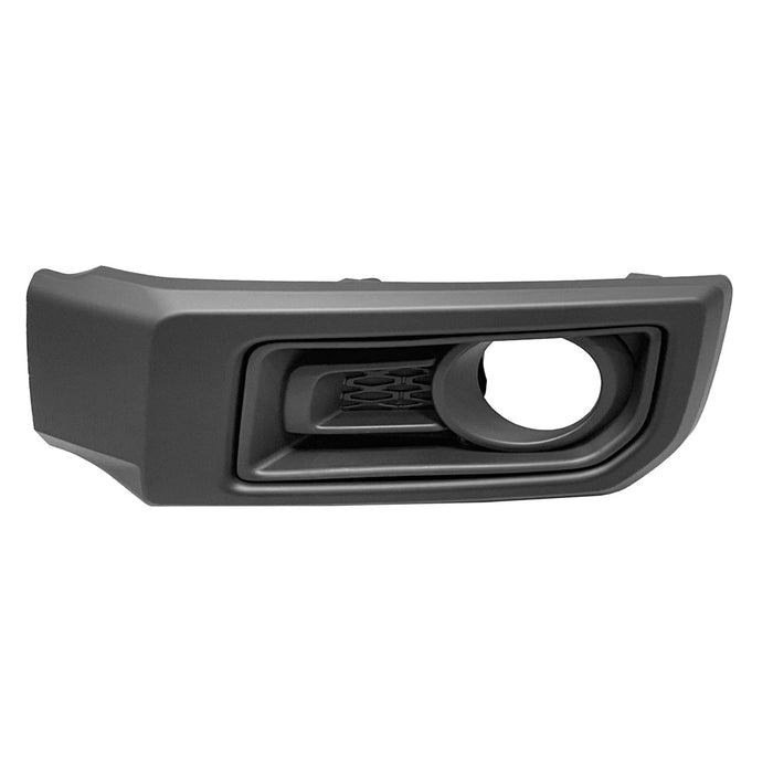 Toyota 4Runner Front Driver Side Bumper Insert W/O Nightshade Edition Fog Lamp Bezel - TO1038265