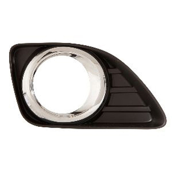 Toyota Camry Front Passenger Side Bumper Insert Fog Lamp Hole Cover For Use W/Fog Lamps W/O Spoiler - TO1039131
