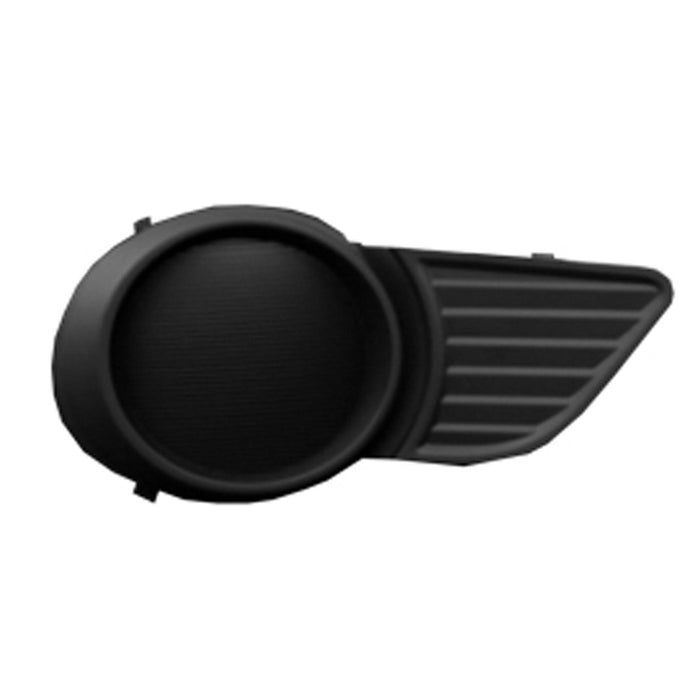 Toyota Sienna Base/LE/XLE Front Passenger Side Bumper Insert Fog Lamp Opening Cover For Use W/O Fog Lamps - TO1039169