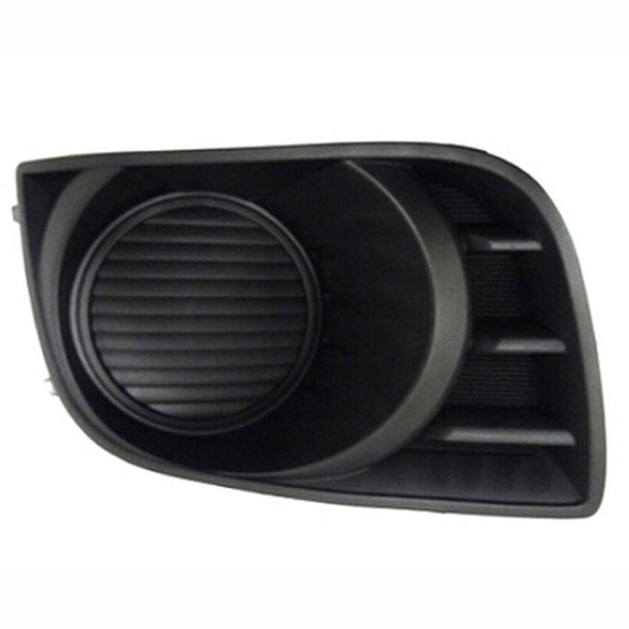 Toyota Sequoia Front Passenger Side Bumper Insert Fog Lamp Opening Cover For Use W/O Fog Lamps - TO1039182