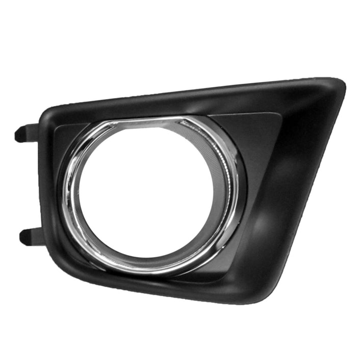 Toyota Tacoma Front Passenger Side Bumper Insert Fog Lamp Bezel W/Chrome Bezel - TO1039185