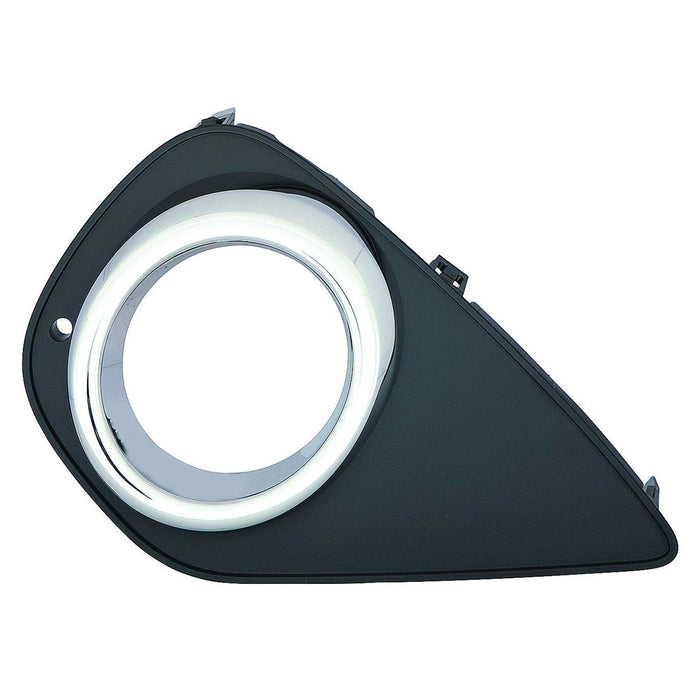 Toyota Yaris Front Passenger Side Bumper Insert Fog Lamp Bezel For Use W/Fog Lamps Hatchback - TO1039189