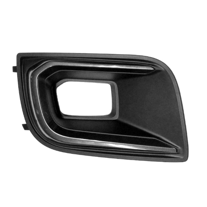 Toyota Sequoia SR5 Front Passenger Side Bumper Insert W/O Trd Sport Pkg Fog Lamp Bezel Gray - TO1039218